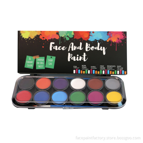12 Colors Makeup Party Pack Face Paint